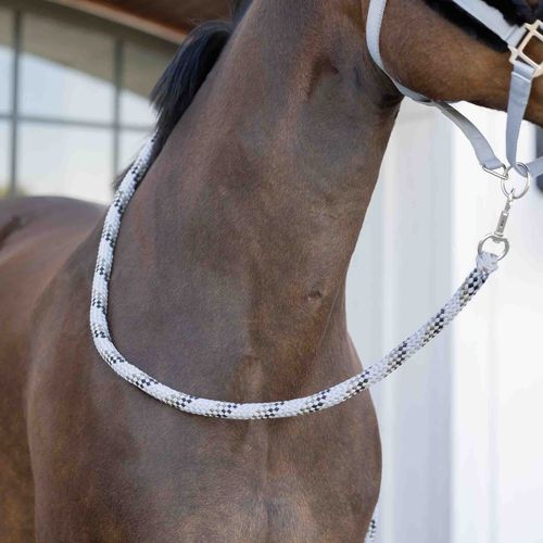 Equinavia Iris Soft Lead w/Snap - Slate Grey/Black/Light Olive