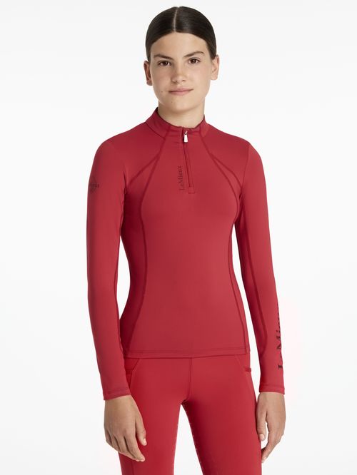 LeMieux Kids' Young Rider Classique Base Layer - Chilli