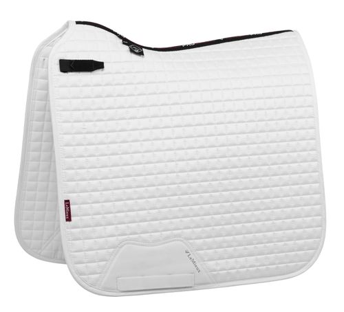 LeMieux Suede Dressage Square - White