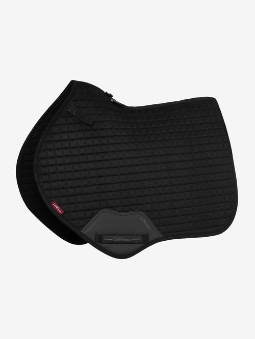LeMieux Suede Close Contact Square - Black