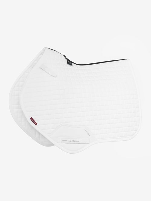 LeMieux Cotton Close Contact Square - White