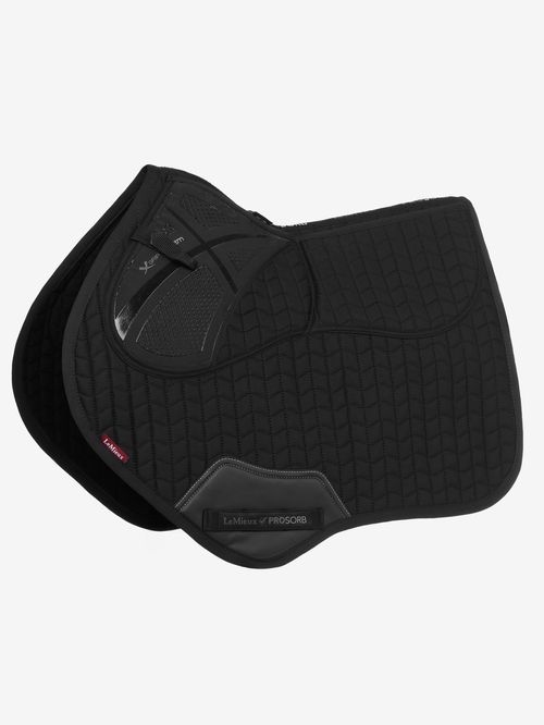 LeMieux ProSorb Plain 2 Pocket Close Contact Square - Black