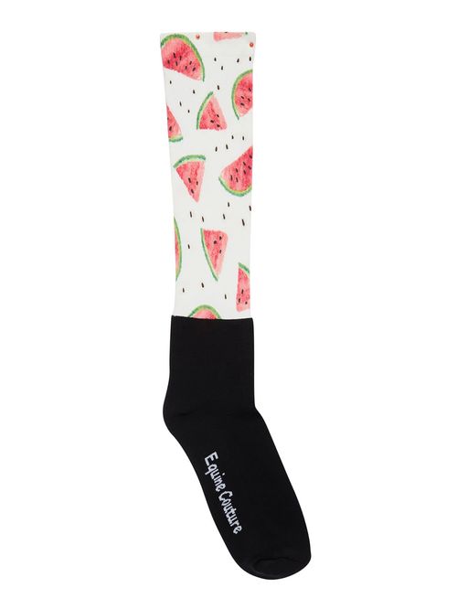 SALE RACK: Equine Couture Women's OTC Boot Socks - One Size - Watermelon