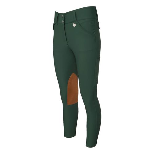 BARN BUSTER: Dapplebay Women's Sport Knee Patch Breeches - 26 - Evergreen