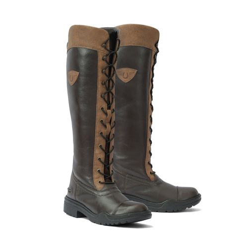 OVERSTOCK: TuffRider Women's Raj Muck Tall Boot - 8 Wide - Brown
