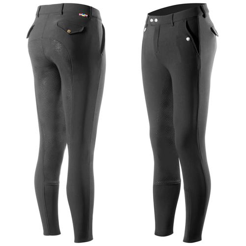 BARN BUSTER: Horze Men's Grand Prix Full Seat Breeches - EU 50/US 34 - Black