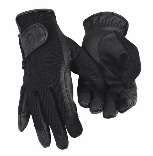 OVERSTOCK: Equine Couture Women's Waterproof Thinsulate Riding Gloves - Small - Black