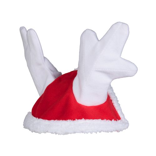 SALE RACK: Horze Santa Reindeer Cap - Pony - Red