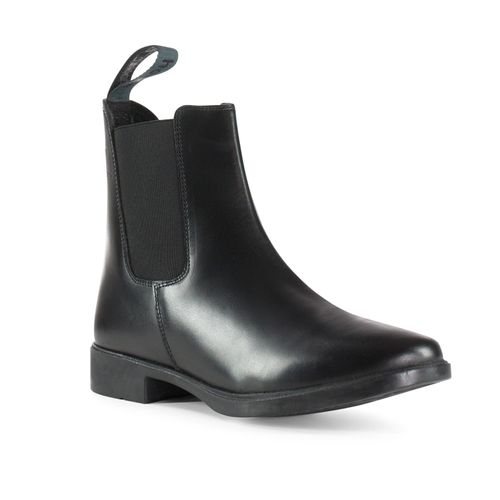 OVERSTOCK: Horze Kids' Signature Jodhpur Boots - 35 - Black