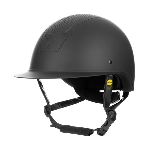 OVERSTOCK: Equinavia Crown MIPS Riding Helmet - Small - Black/Black