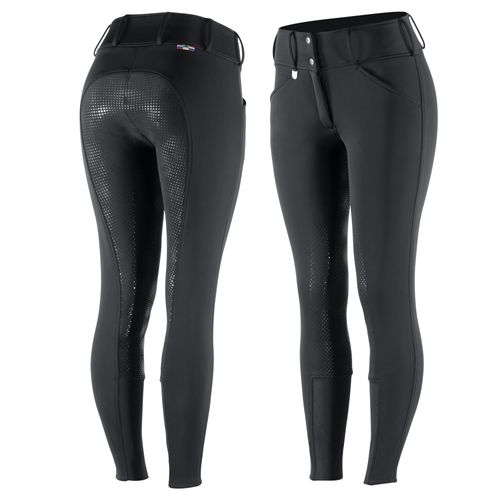 OVERSTOCK: Horze Women's Grand Prix Full Seat Breeches - EU 38/US 26 - Black