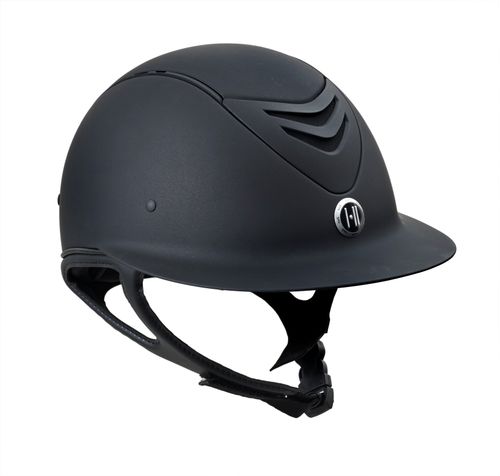 OVERSTOCK: One K Avance Wide Brim Helmet - Small Long Oval - Black Matte