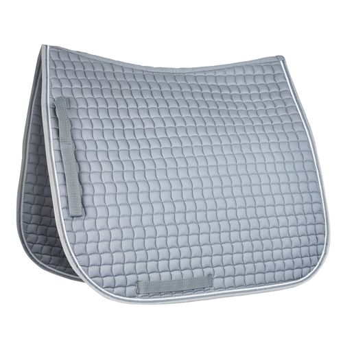 BARN BUSTER: Horze Adepto Dressage Saddle Pad - Horse - Steel Grey