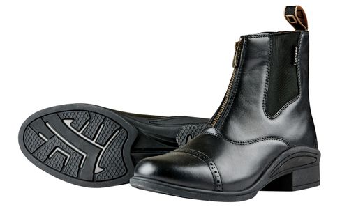 SALE RACK: Dublin Kids' Altitude Zip Paddock Boots - 11 - Black