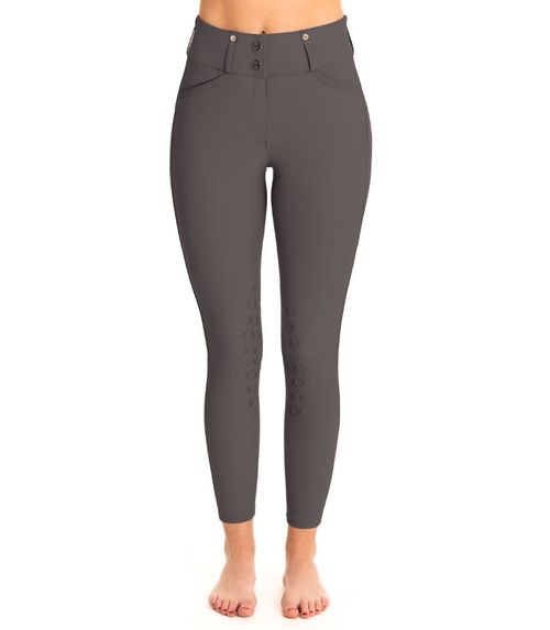 SALE RACK: Tredstep Women's Evolute Knee Patch Breeches - 32 Regular - Opal Grey