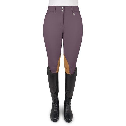 SALE RACK: Romfh Women's Willow Knee Patch Euroseat Breeches - 30 Long - Pluot