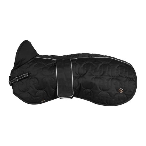 BARN BUSTER: Back on Track Deep Nights Dog Coat - 35cm - Black