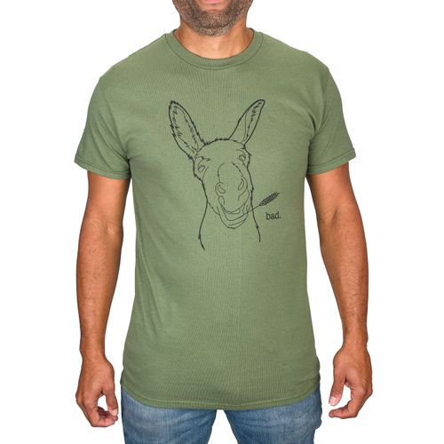 Centaur Ranch Men's USA Farm Short Sleeve Tee - Military Bad