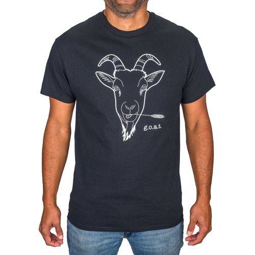 Centaur Ranch Men's USA Farm Short Sleeve Tee - Black G.O.A.T
