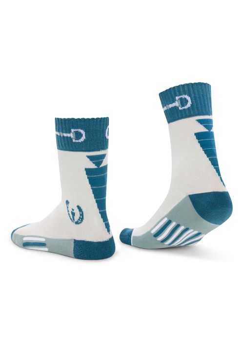 Kerrits Kids' Band Of Bits Paddock Socks - Mist