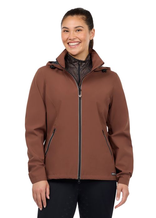 Kerrits Women's Down The Line Waterproof Jacket - Maple