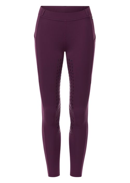 Kerrits Kids' Coolcore Full Leg Tech Tights - Velvet Plum