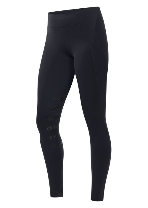 Kerrits Women's Coolcore Powerlite Knee Patch Pocket Tights - Black