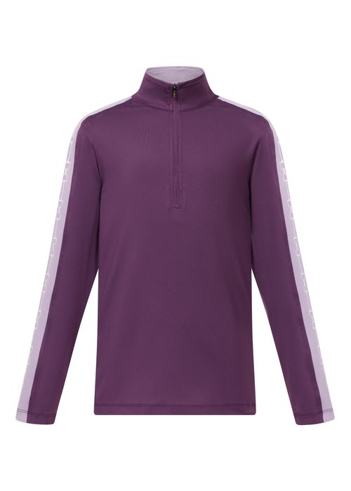 Kerrits Kids' Agility Solid Coolcore Long Sleeve Shirt - Berry Blast
