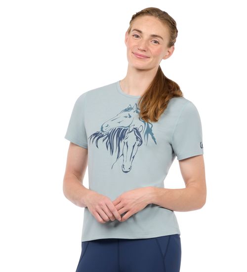 Kerrits Women's Equine Embrace Tee - Shoreline