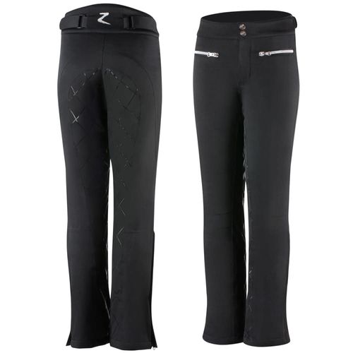 OVERSTOCK: Horze Kids' Adeline Bootcut Breeches - EU 120/US X Small - Black