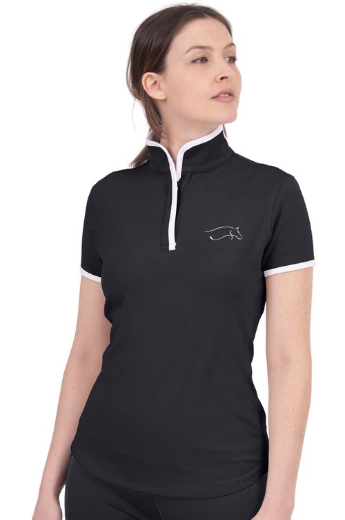 READY TO SHIP: Chestnut Bay Women's S2S Convertible Polo - X Large - Black