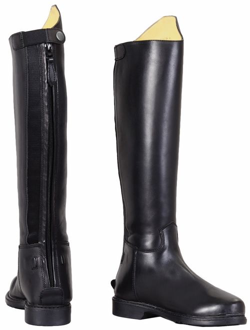 BARN BUSTER: TuffRider Women's Baroque Dress Boots - 6.5 Wide - Black