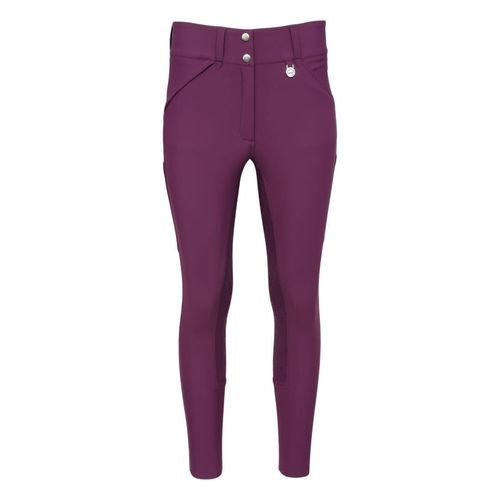 BARN BUSTER: Dapplebay Women's Sport Full Seat Breeches - 24 - Plum