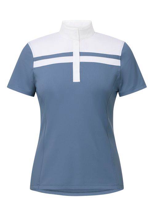 Kerrits Women's Show Off Short Sleeve Clinic Shirt - Dusty Blue