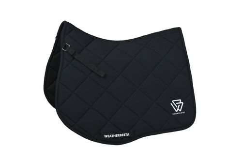Weatherbeeta Soft Shell Pro 3D Air-Tec All Purpose Saddle Pad - Black