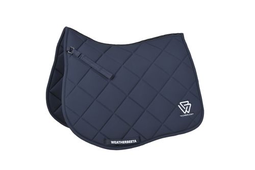 Weatherbeeta Soft Shell Pro 3D Air-Tec All Purpose Saddle Pad - Navy