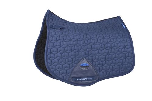 Weatherbeeta Suede Elite Air-Tec All Purpose Saddle Pad - Navy