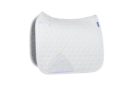 Weatherbeeta Suede Elite Air-Tec Dressage Saddle Pad - White
