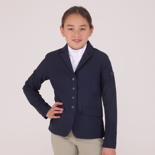 Shires Aubrion Kids' Optima MX Show Coat - Navy