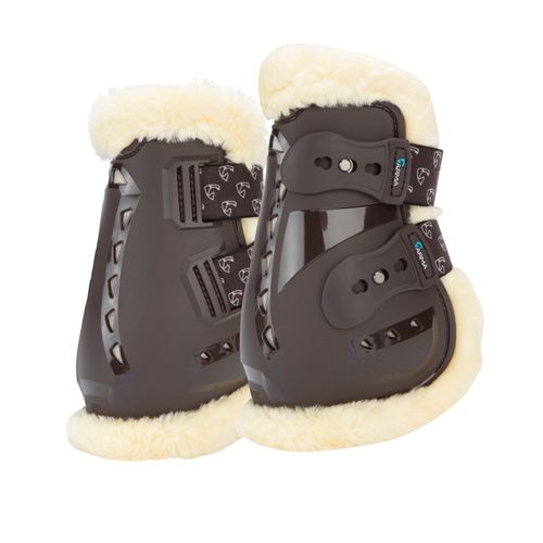 Shires ARMA Carbon SupaFleece Fetlock Boots - Brown