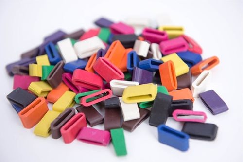 READY TO SHIP: Nunn Finer Rubber 5/8" Keepers - One Size - Pink