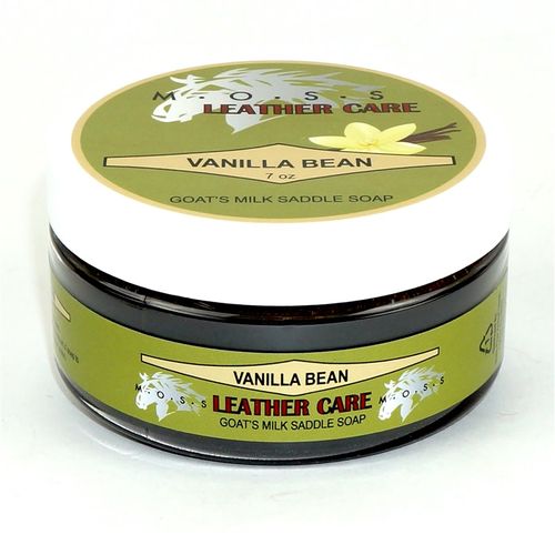 READY TO SHIP: MOSS Saddle Soap - 7oz - Vanilla Bean