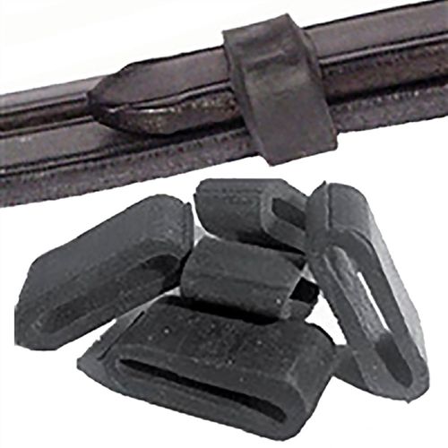 READY TO SHIP: Nunn Finer Rubber 5/8" Keepers - One Size - Black