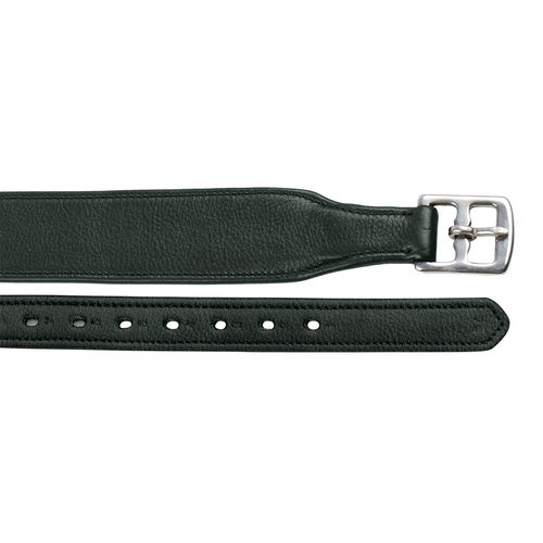 BARN BUSTER: Ovation Covered Wide Comfort Leathers - 1in x 54in - Black