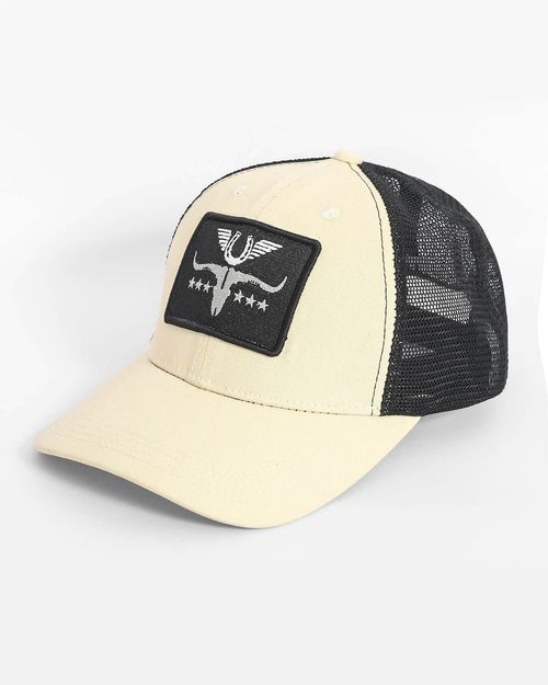 TuffRider Mesh Back Ball Cap - Longhorn