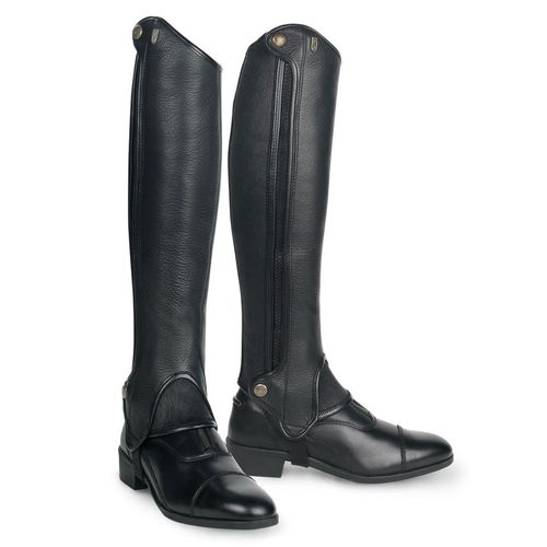 BARN BUSTER: Tredstep Deluxe Half Chaps - 15/17 - Black