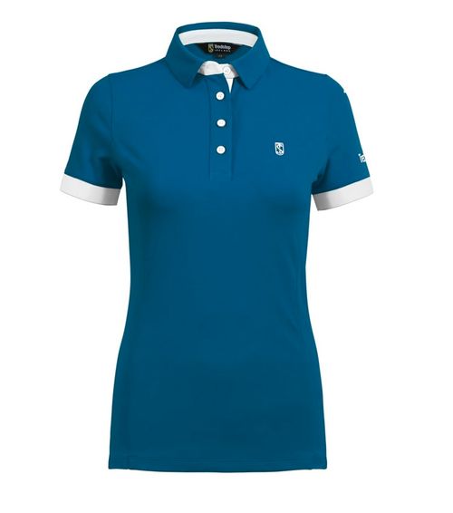OVERSTOCK: Tredstep Women's Performance Polo - X Small - Vallarta Blue