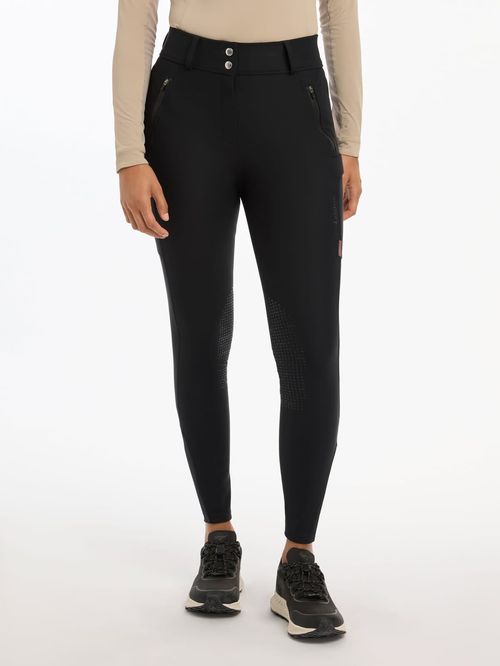 LeMieux Women's Drytex Waterproof Breeches Knee Grip - Black