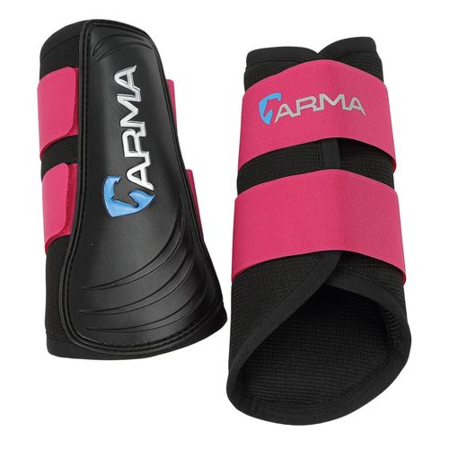 BARN BUSTER: Shires ARMA Air Motion Brushing Boots - Horse - Raspberry