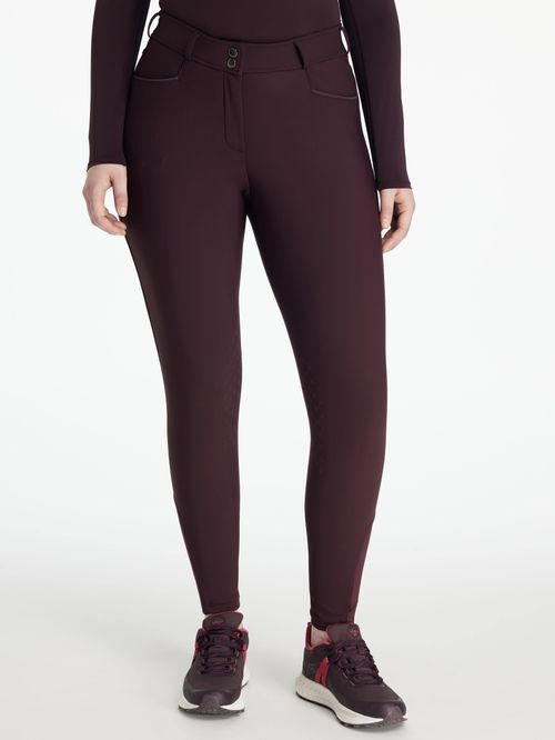 LeMieux Women's Isabelle Knee Grip Breeches - Damsom